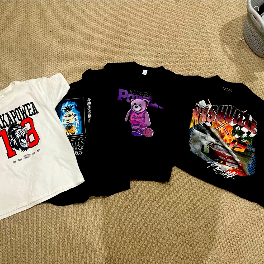 Inaka power, man brand, anime shirt!